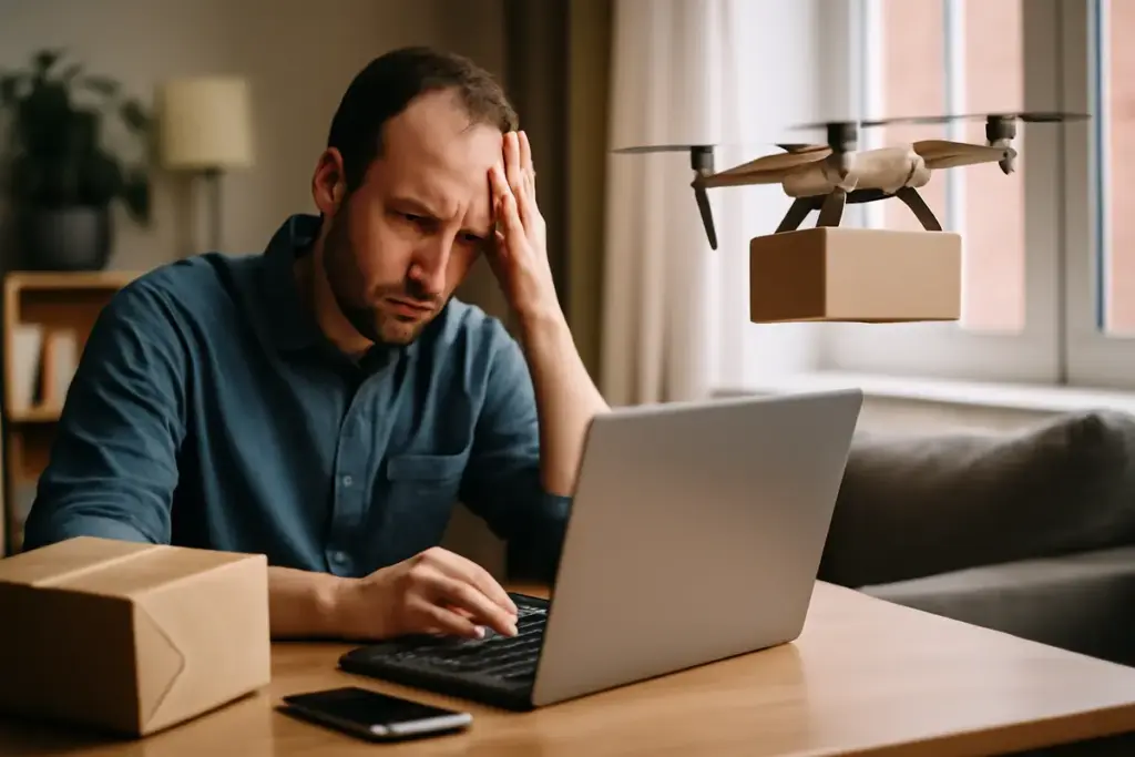 E-commerce e consegne con i droni: i limiti attuali che nessuno ti spiega