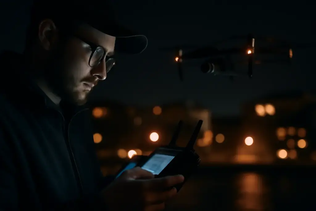 Riprese notturne con drone: la guida pratica per minimizzare il rumore digitale nelle immagini