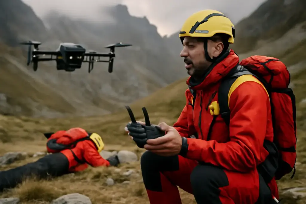 Come si usano i droni per il soccorso alpino? Uno strumento in più nelle emergenze difficili