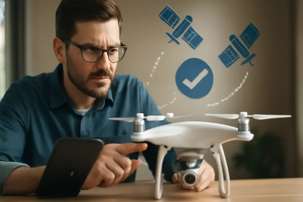 Drone non aggancia i satelliti? Il controllo preliminare che accelera la connessione