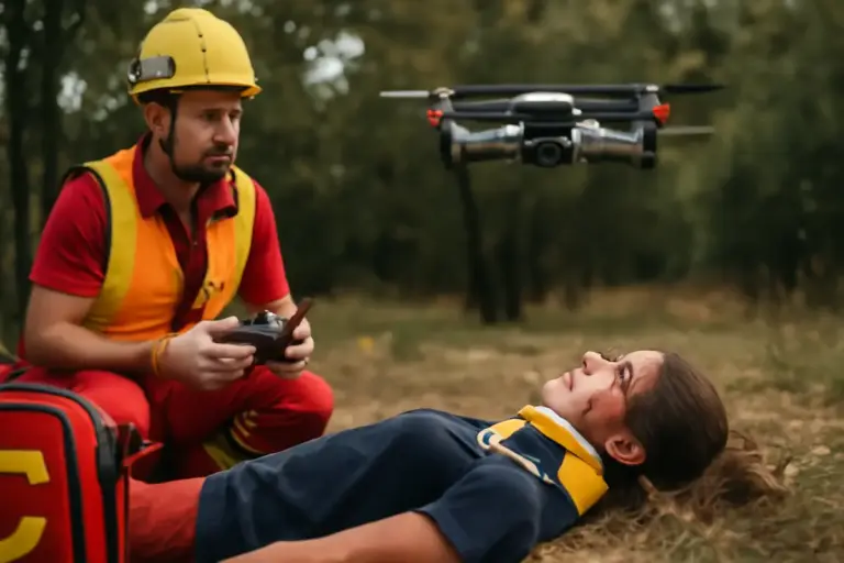 Utilizzo dei droni nella gestione delle emergenze: quel dettaglio che può salvare una vita