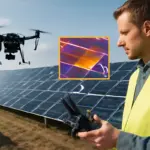 Droni per monitorare impianti fotovoltaici: i segnali da non trascurare